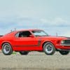 1970 Ford Mustang Boss paint by numbers