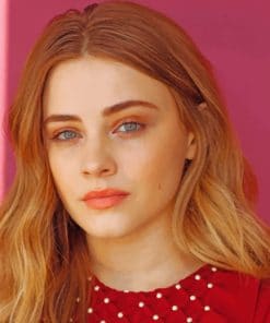 Actress Josephine Langford paint by numbers