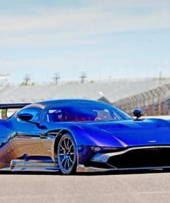 Aston Martin Vulcan paint by numbers