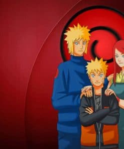 Boruto Family Members paint by numbers