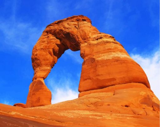 Delicate Arch In Usa paint by numbers