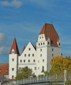Germany Castles Ingolstadt Bavaria paint by numbers