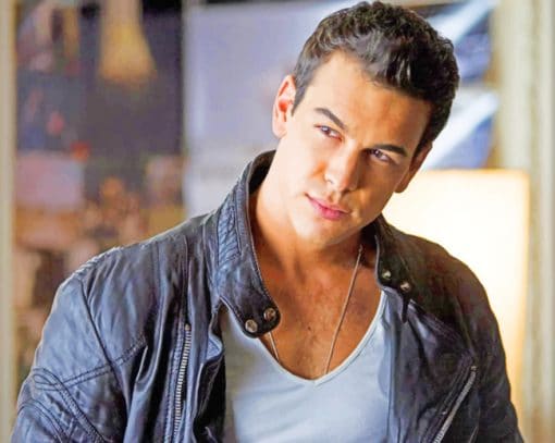 Spanish Actor Mario Casas paint by numbers