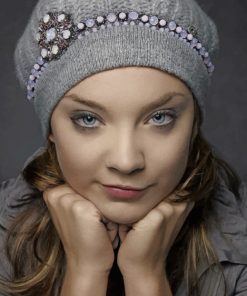Actress Natalie Dormer paint by numbers