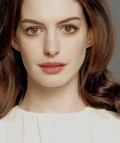 Anne Hathaway paint by numbers