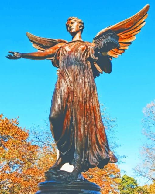 Beneficence Statue In France paint by numbers