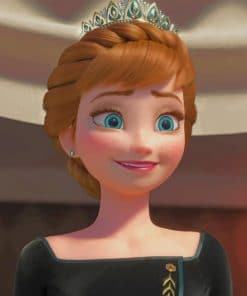 Queen Anna Frozen paint by numbers