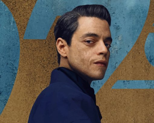 Rami Malek Movie Star paint by numbers