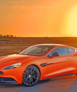 Aston Martin Vanquish Vehicle paint by numbers