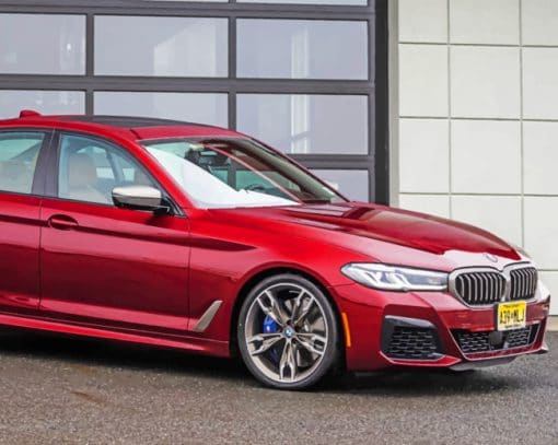 Bmw M550i Xdrive paint by numbers
