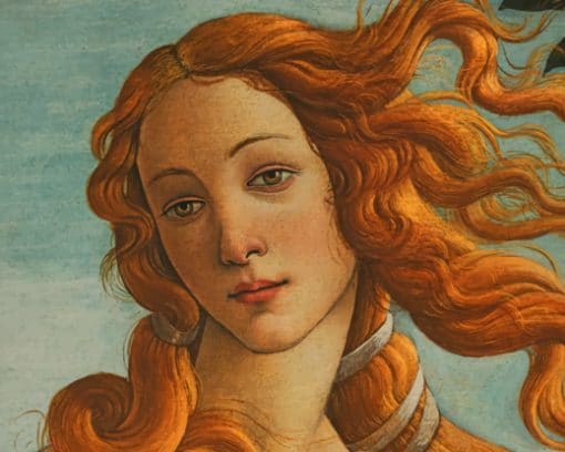 Birth Of Venus Sandro Botticelli paint by numbers
