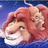 Disney Lion King paint by numbers