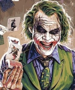 Joker Playing Card Paint By Numbers
