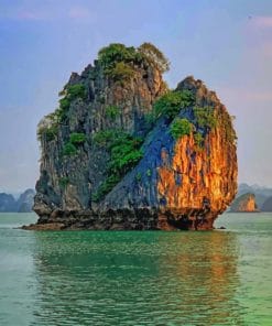 Halong Bay Vietnam paint by numbers