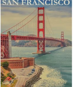 San Francisco Travel paint by numbers