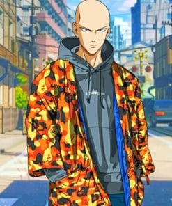One Punch Man Paint By Numbers