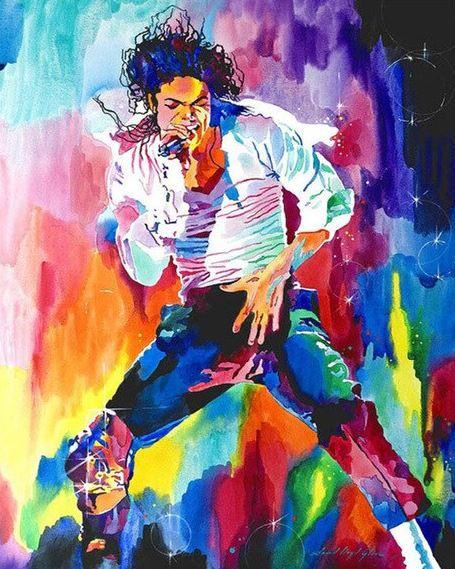 Michael Jackson Paint By Numbers