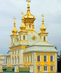 Peterhof Palace paint by numbers