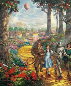 The Wizard Of Oz paint by numbers