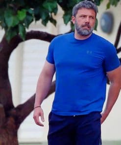 Ben Affleck Standing paint by numbers