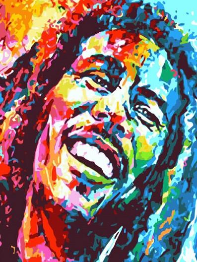 Bob Marley Paint By Numbers