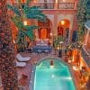 Moroccan Traditional Hotel paint by numbers
