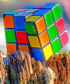 Rubik's Cube Paint By Numbers