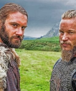 Ragnar And Jon Snow paint by numbers