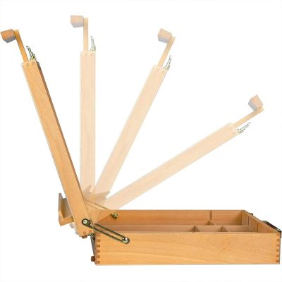 Adjustable Wooden Easel For Paintings
