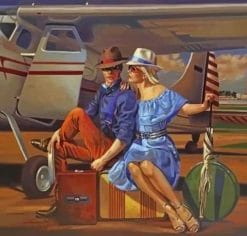 Traveler Couple paint by numbers