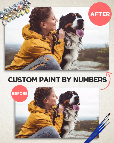 Make Your Own Photo With Paint By Numbers - Numeral Paint