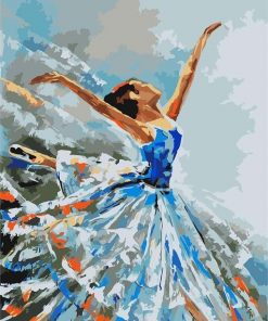 Ballet Dancing paint by numbers