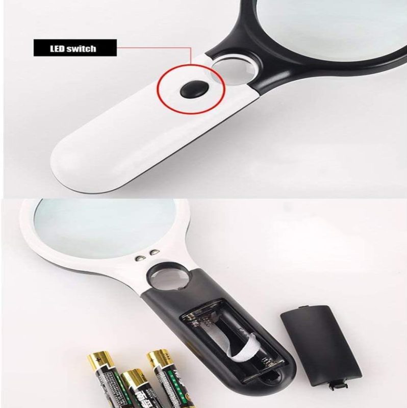 Hand Held Magnifying Glass Paint by numbers UK