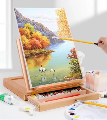 Tabletop Art Easel - Paint by numbers UK