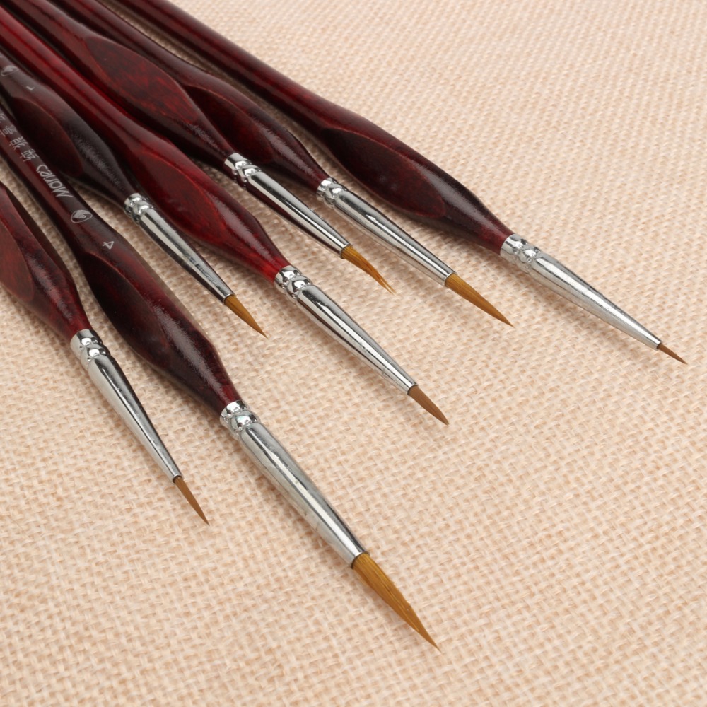 Oil Paint Brushes - Paint By Numbers