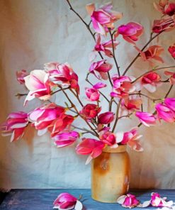 Aesthetic Magnolias Paint by numbers