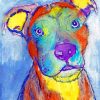 Staffy Paint by numbers