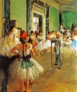 Degas La Classe De Danse Paint by numbers