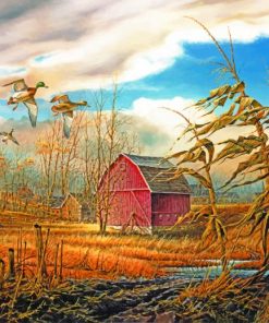 Homestead Terry Redlin Paint by numbers