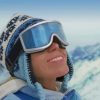 Skiing Woman With Glasses Paint by numbers