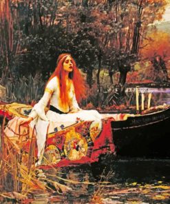 The Lady Of Shalott Paint by numbers