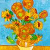 Vincent Van Gogh Sunflowers Paint by numbers