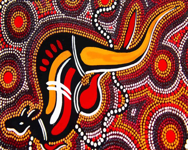 Aboriginal Australian Art Paint by numbers