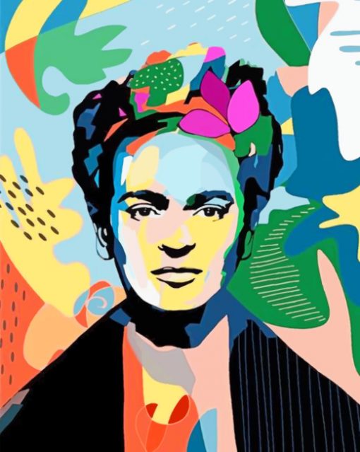 Aesthetic Frida Kahlo Paint by numbers