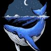 Blue Whale Illustration paint by numbers