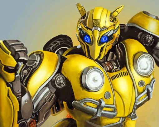 Bumblebee Movie Paint by numbers