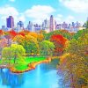 Central Park New York Paint by numbers