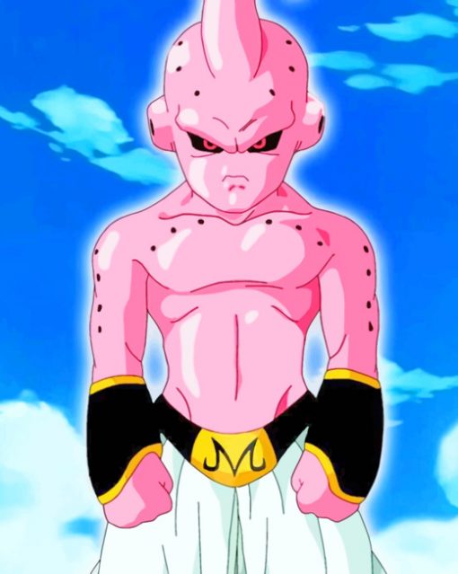 Dragon Ball Majin Buu Paint by numbers