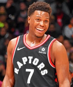 Kyle Lowry Smiling Paint by numbers