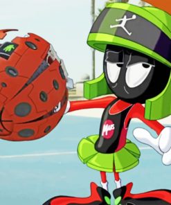 Marvin Martian Paint by numbers